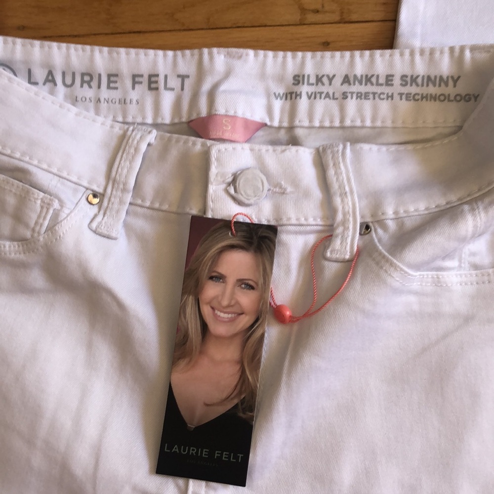 NWT!! Laurie Felt Silky Ankle Skinny with Vital Stretch Technology - Picture 2 of 5